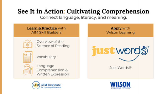 See It in Action: Cultivating Comprehension