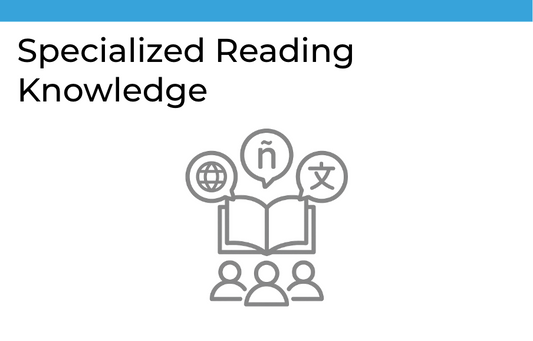 Specialized Reading Knowledge: Language-Focused Instruction